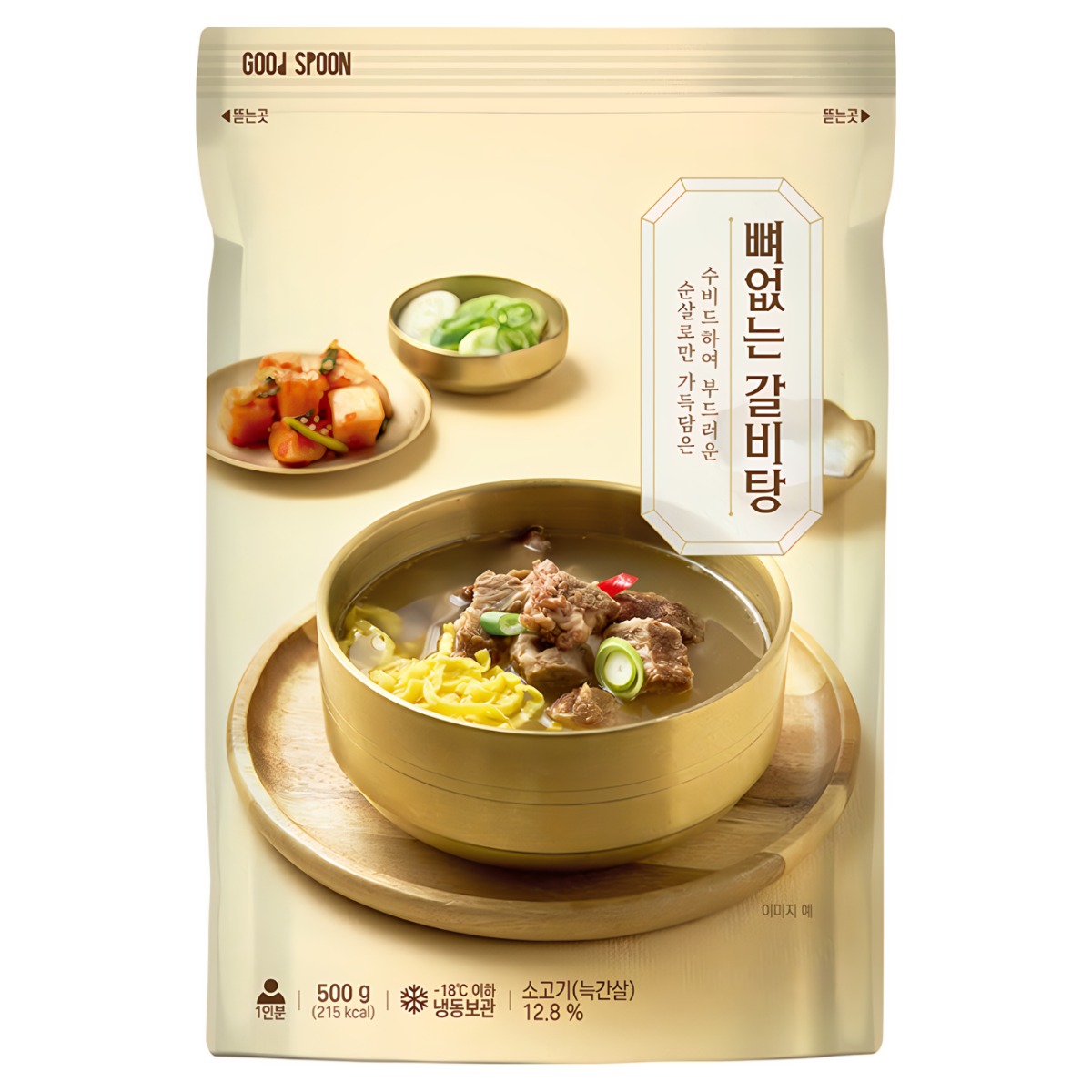 간편식 캠핑밀키트 굿스푼 뼈없는 갈비탕 수비드 순살 간편조리 육수 캠핑 탕국 (냉동) 47,920원