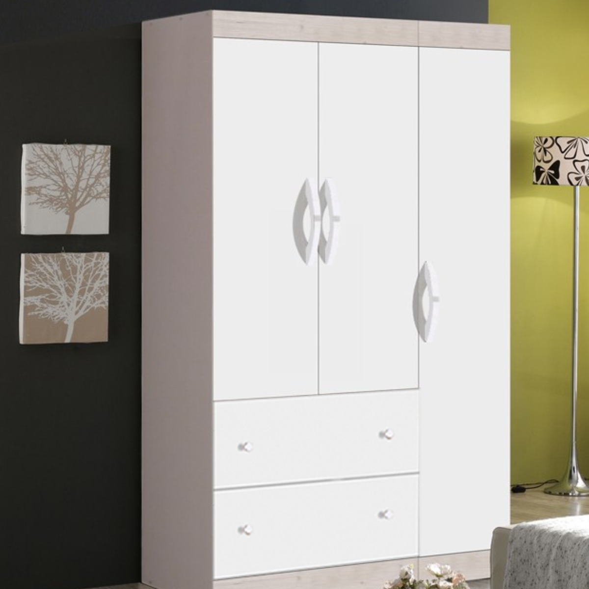 국내제작 직접배송 이느낌 1216mm 투서랍 틈새장 장롱 159,900원