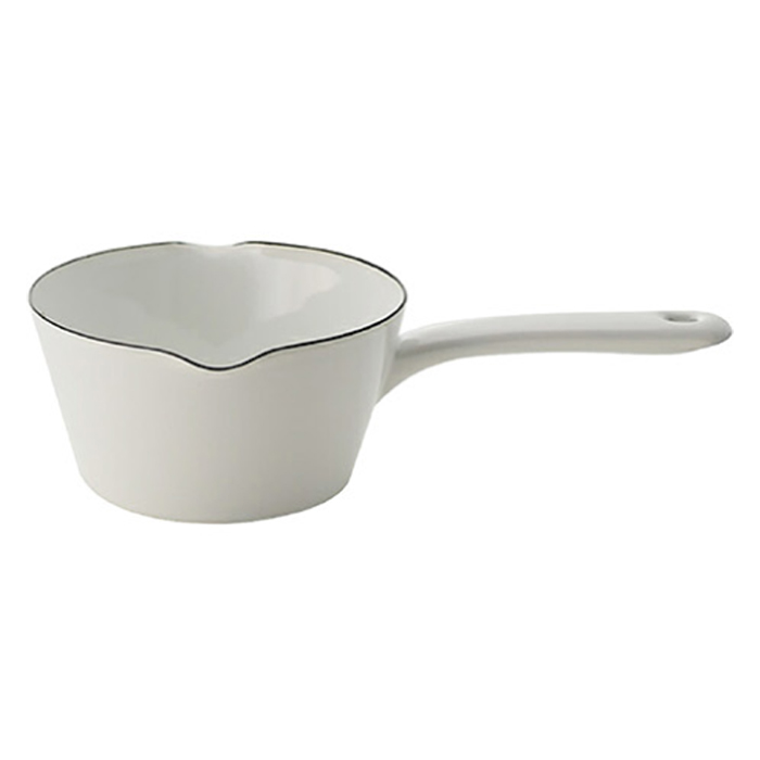 후지호로 인덕션 법랑 밀크팬, 14cm, 화이트, 1개 40,500원