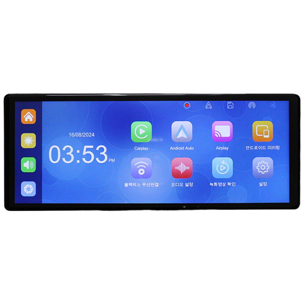 아이소라 AI 무선 카플레이 모니터 대화면 네비게이션 애플 갤럭시 안드로이드오토 호환, 카플레이(CM001)+후방카메라, 단일 159,800원