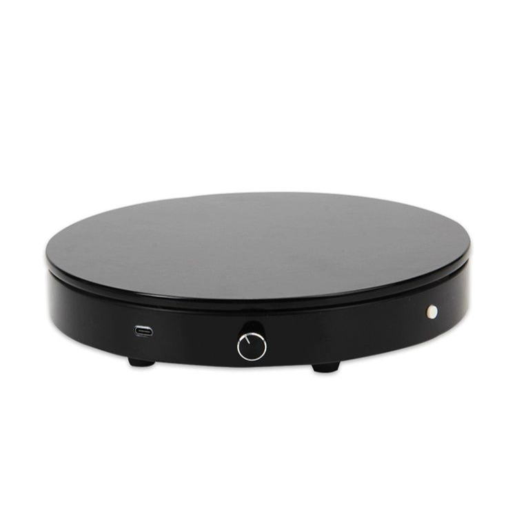 자동 회전 32cm 전시용 진열대 360도 회전판 촬영용 소품 전동 턴테이블 전시대 106,300원