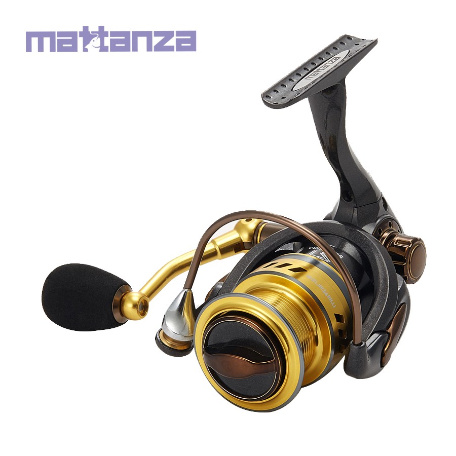 마탄자 / 멜로 스피닝 릴 / 다양한 스팩 / EVA 베어링 노브 / 알루미늄 스플 / 에어 베일 / 뛰어난 밸런스 / 강력한 드랙 파워 / 찌낚시, 원투, 루어 / 본사 AS, 5000번 49,000원