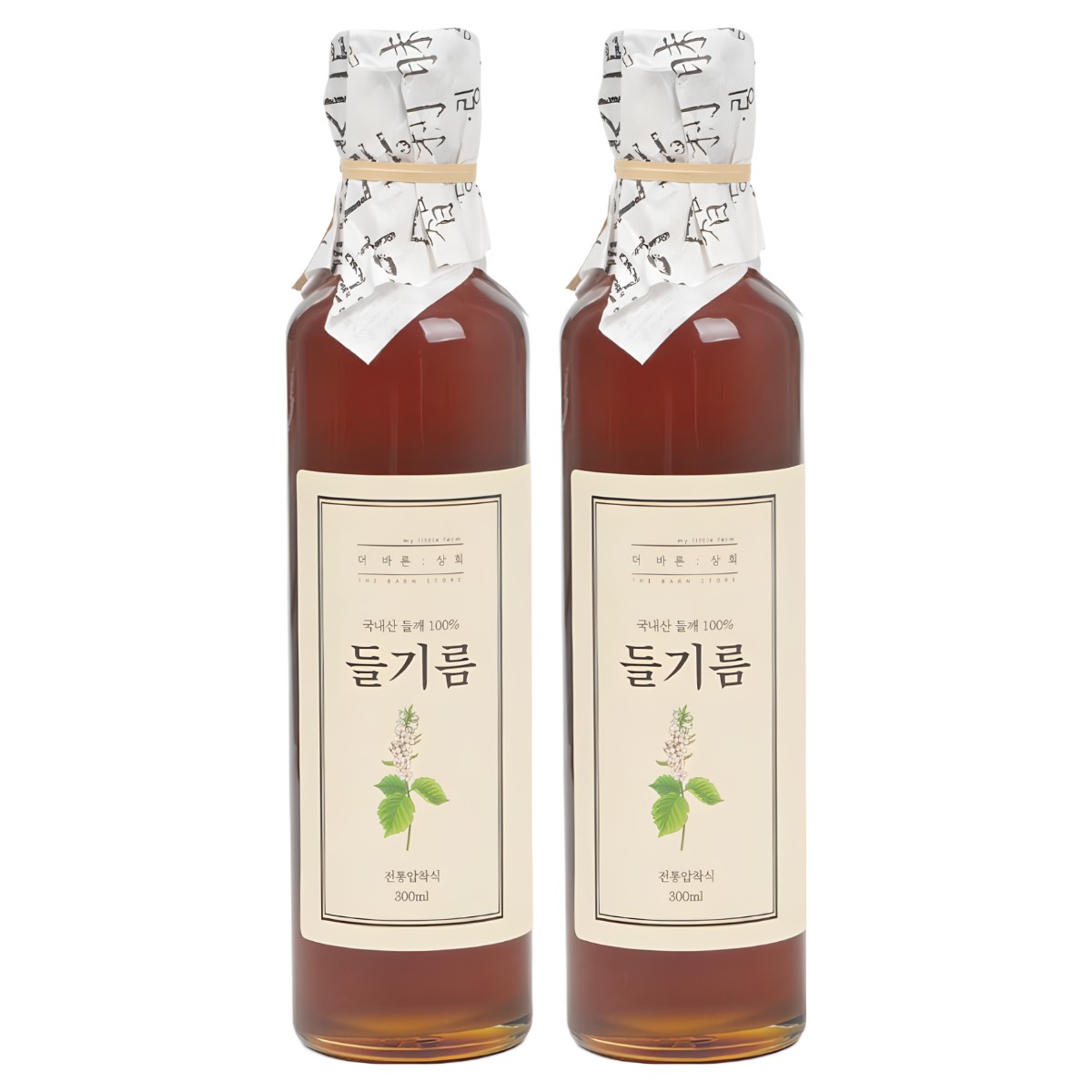 더욱 진한 더바른상회 국산 전통 들기름 300ml 54,900원
