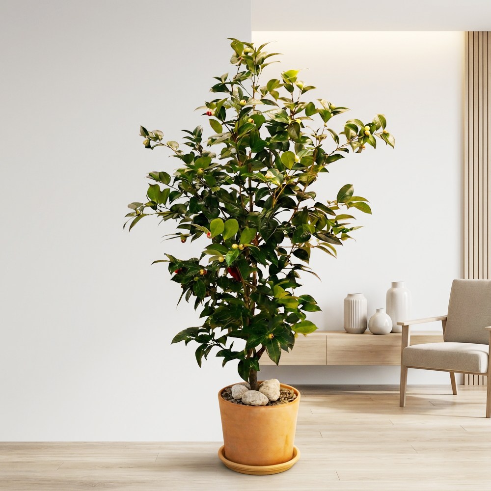 대형 동백나무 이태리토분 겨울나무 인테리어식물 카페화분 149,000원