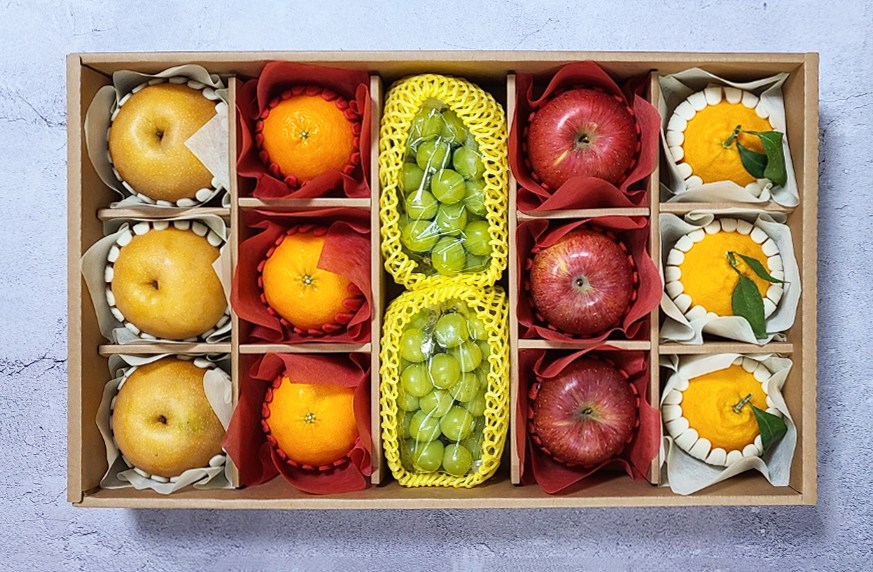 [설 선물세트]고급 선물포장 고당도 프리미엄 혼합 과일세트 2호 128,000원