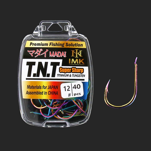 IMK 티탄늄 텅스텐 합금 참돔 마다이 바늘 덕용 6,810원