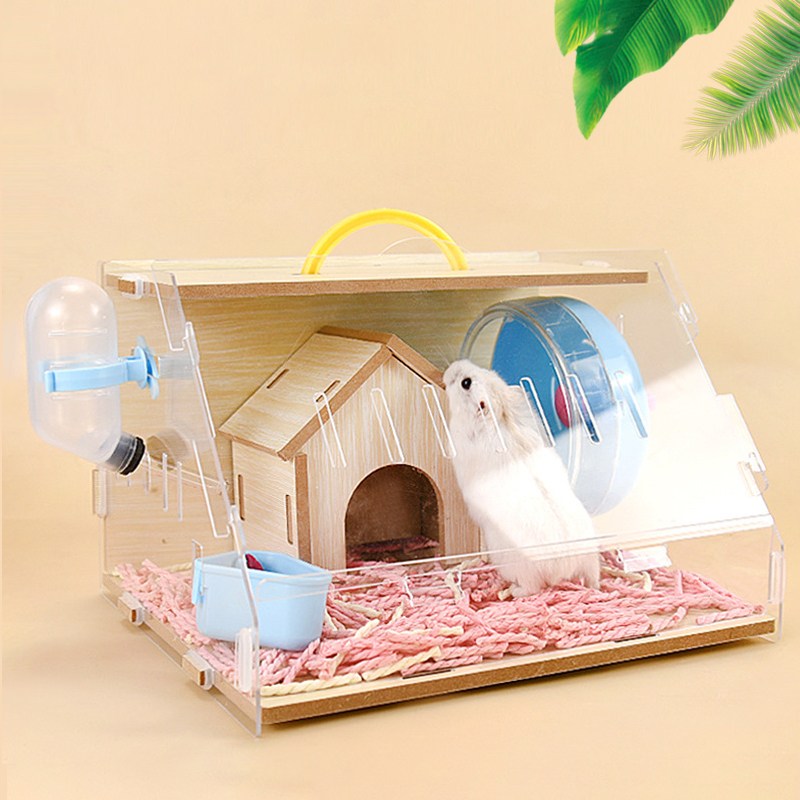 블랙케이세븐 햄스터케이지 투명 휴대용 아크릴 햄스터집 대형 HH-L1 18,000원