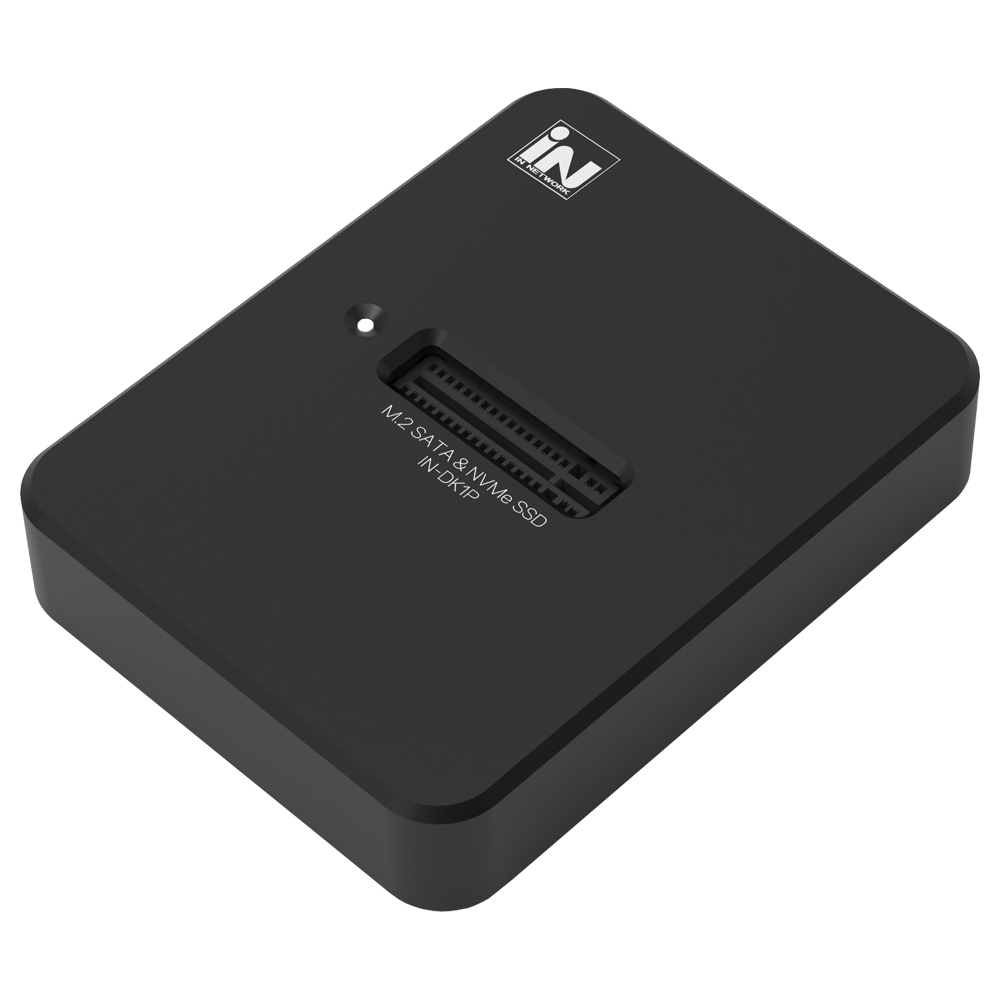 인네트워크 M.2 NVMe&SATA 겸용 USB3.1 C타입 1베이 도킹스테이션 IN-DK1P, IN-DK1P 15,950원