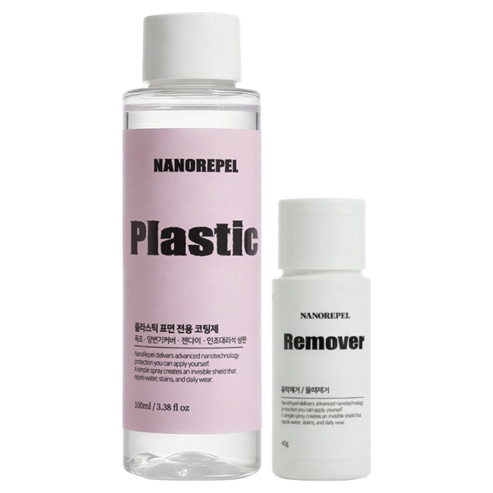 나노리펠 셀프 나노 플라스틱 코팅제 투명 100ml + 리무버 40g 세트, 1세트 29,900원