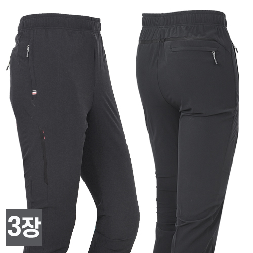 워킹맨 아울렛 3세트 여름시즘 쿨메쉬 스판 런닝 트레이닝 일상복 운동독 밴딩바지 고무줄 바지 빅사이즈 B215 39,800원