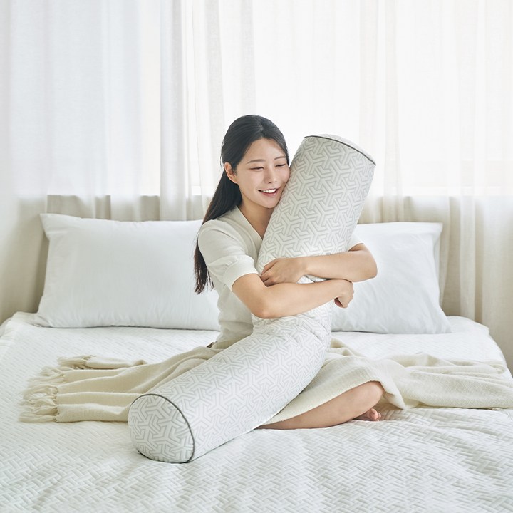 삼익가구 어나더쿨 듀라론 롱쿠션 긴베개 냉감 바디필로우 120cm 37,900원