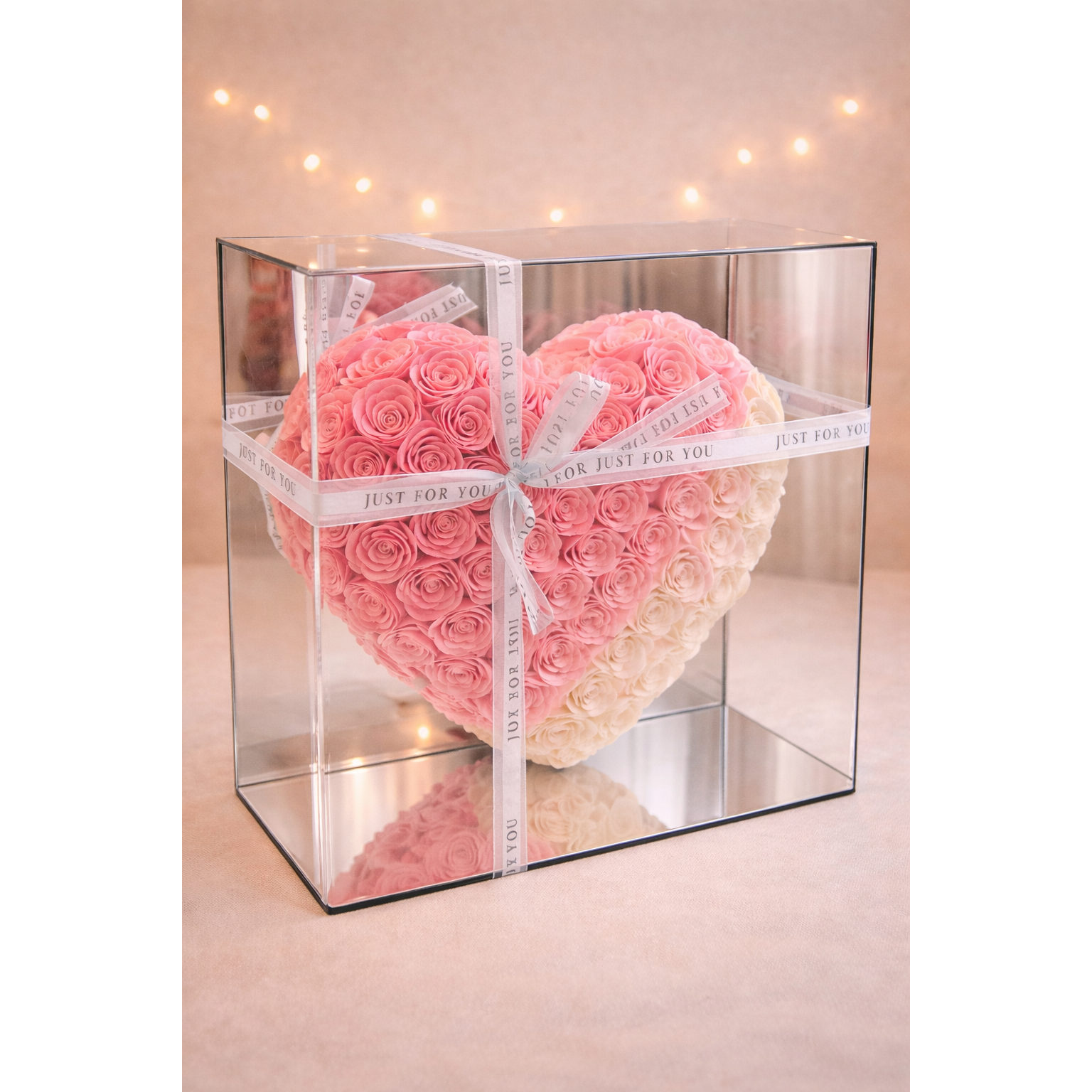 LED 하트 장미 비누꽃 시들지않는 꽃 선물 박스 대형 중형 소형 54,800원