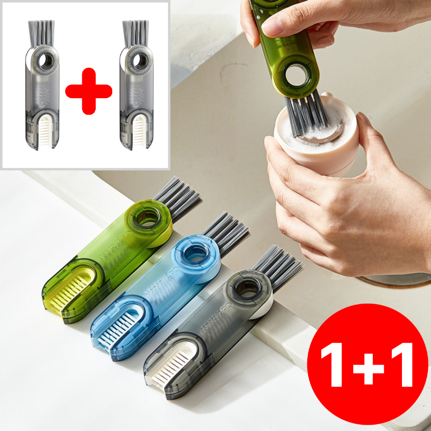 새로하 3in1 텀블러 세척솔 실리콘, 2개, 블랙 10,000원