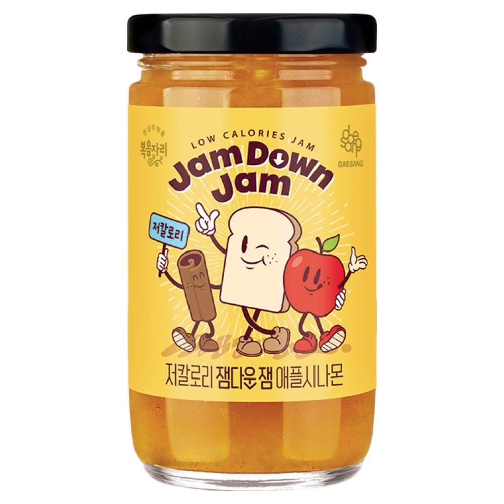 복음자리 잼다운잼 애플시나몬, 235g, 1개 7,800원
