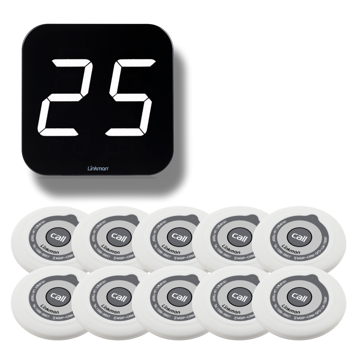 링크맨 콜벨 무선 호출벨 세트 병원 요양원 학교 비상벨 97,090원