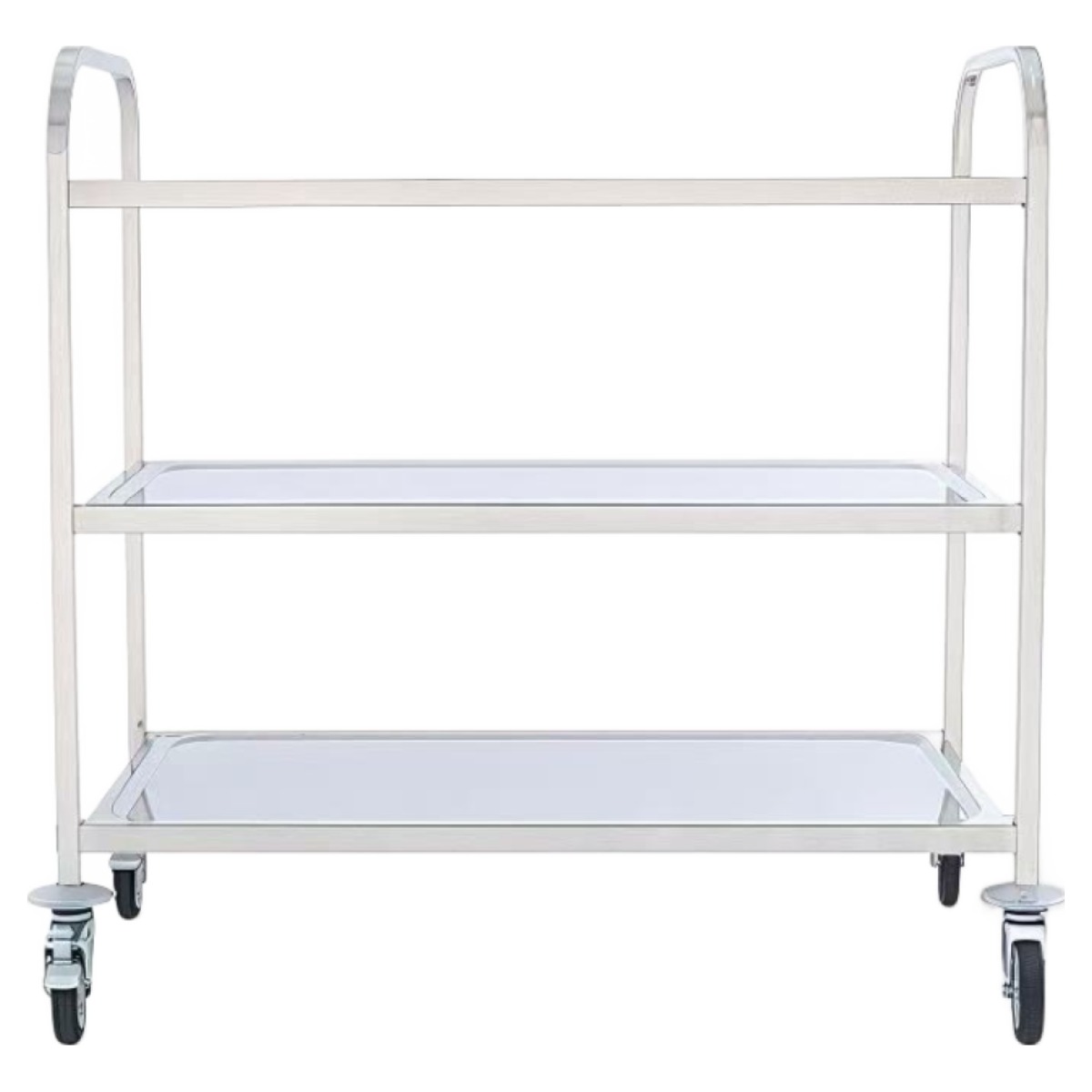 MBH 3단 카트 스텐인레스 튼튼한 구루마  업소용 핸드카트 이동  운반기 서빙카트  식당카트 가정용 서빙카트 병원용 74,960원