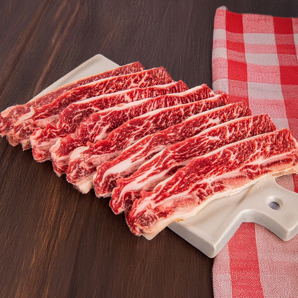 [마장동한우] LA갈비 꽃갈비 세트 (미국산 프라임등급) 5kg 설 명절 설날 선물세트 육즙 폭발, 1세트 263,300원