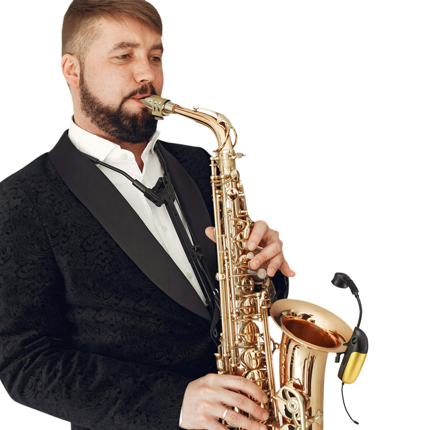 색소폰 무선 마이크 국산 사운드플러스, SaxMic-14BR 325,650원