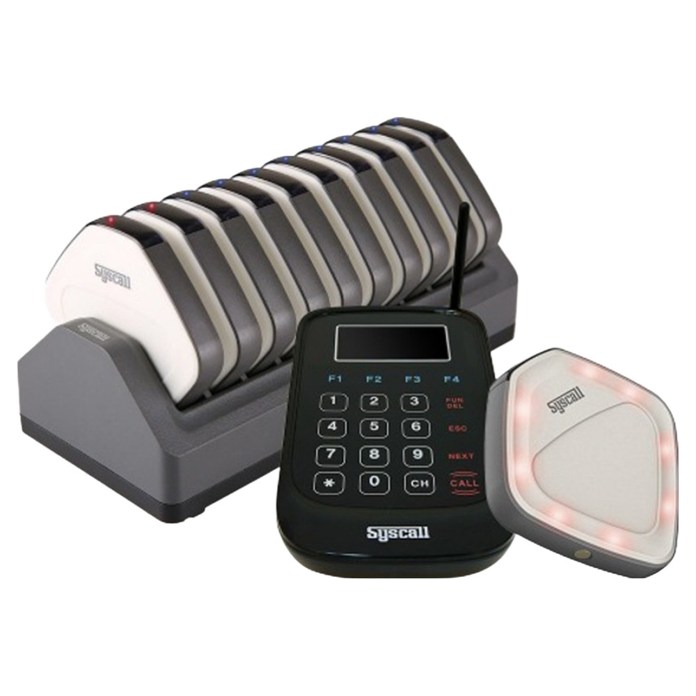 씨스콜 카페 대기고객호출 다이아 진동벨 화이트 SGP-300R, 10개 649,000원