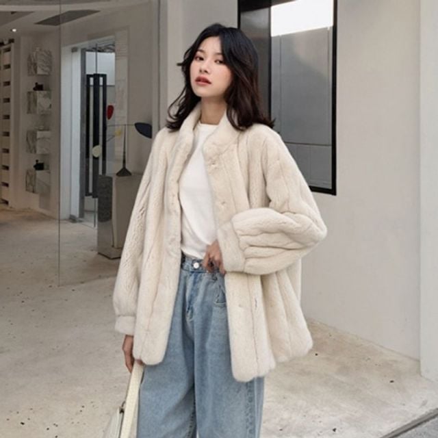 페이크퍼 자켓 소프트 겨울점퍼 핸드백 미니백 루즈핏rio8+7VQD 174,790원