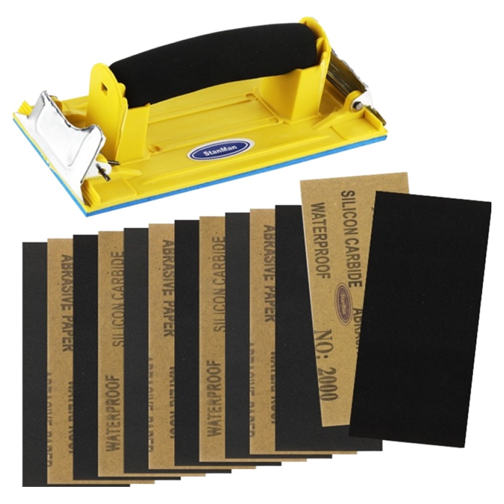 스탠맨 핸드사포 고급형 + 사포 14p 세트, 1세트 7,900원