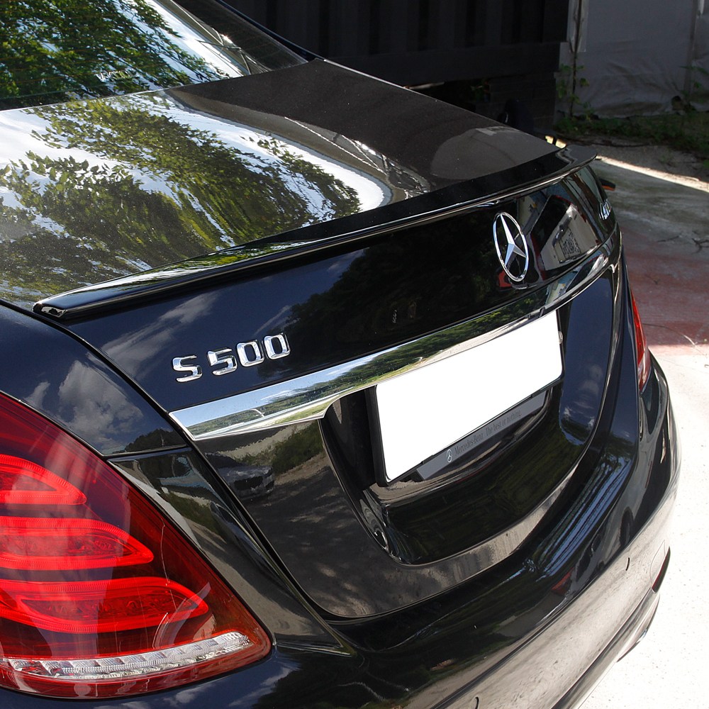 [모터스파이] 벤츠 S클래스 W222 리어 트렁크 AMG타입 검정 블랙 스포일러 윙 날개 120,000원