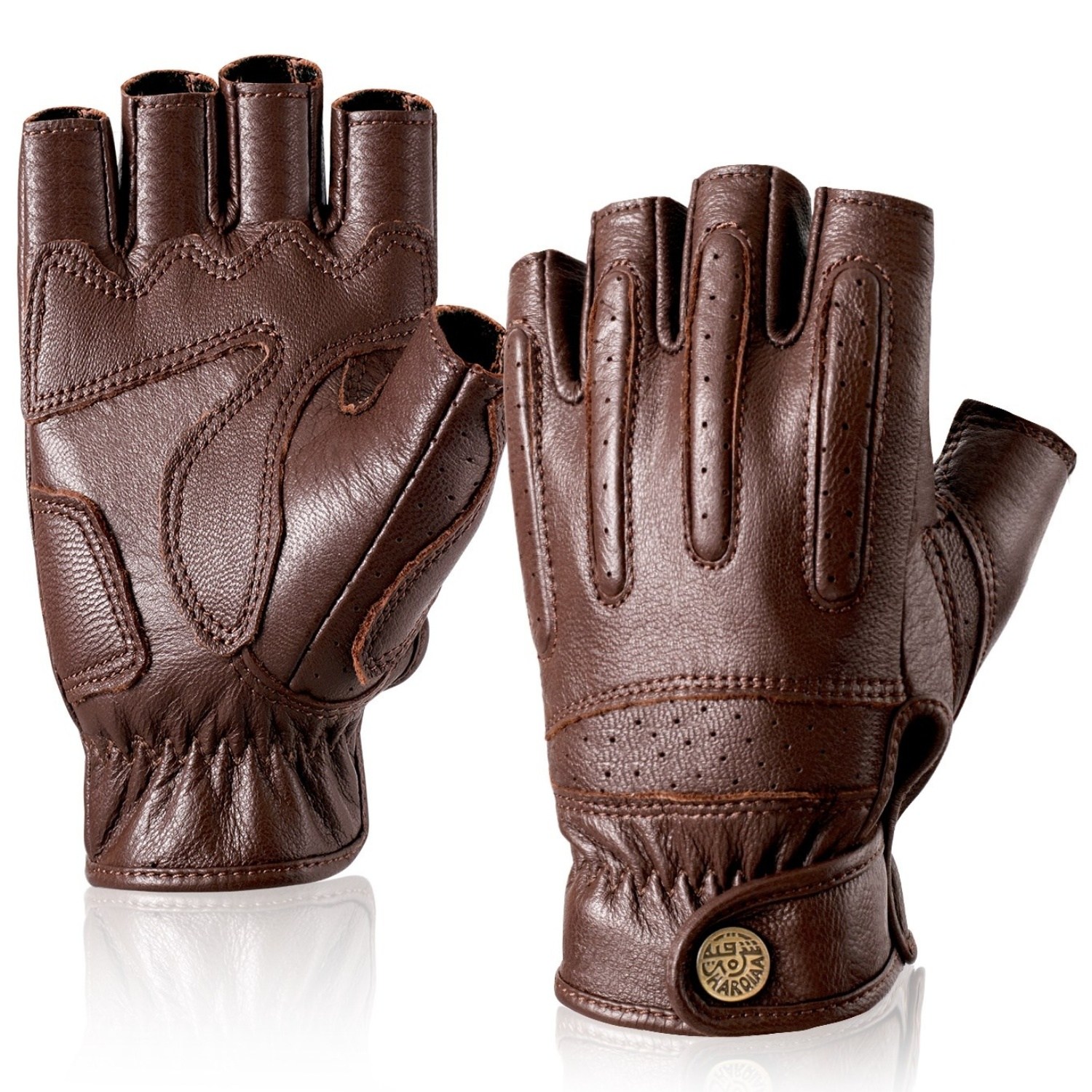 OMBRY 오토바이 장갑 봄 바이크 라이더 레이싱 가죽 스마트폰 터치 글러브5035 4,500원