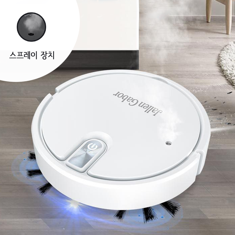 HU LULU 무선 스마트 로봇청소기  자동진공청소 물걸레 찜질 기능 USB충전 29,800원