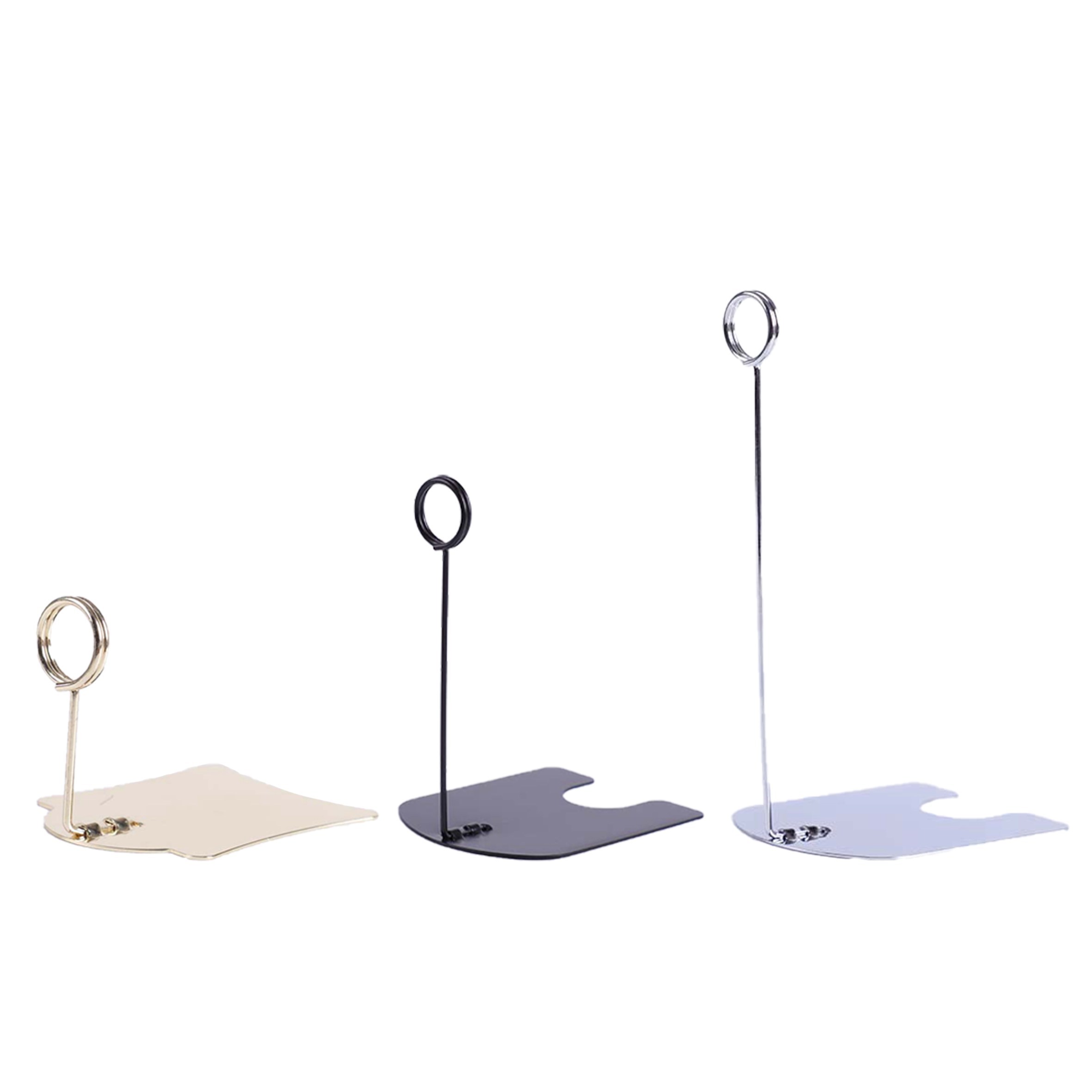 메탈 쇼클립 메모꽂이 5cm 실버 2,200원