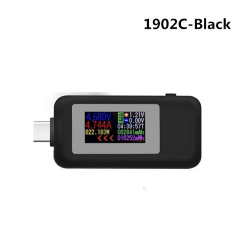 10 in 1 DC Type-C USB 테스터 전류 4-30V 전압 측정기 타이밍 전류계 디지털 모니터 컷오프 전원 표시기 은행 충전기 15,400원