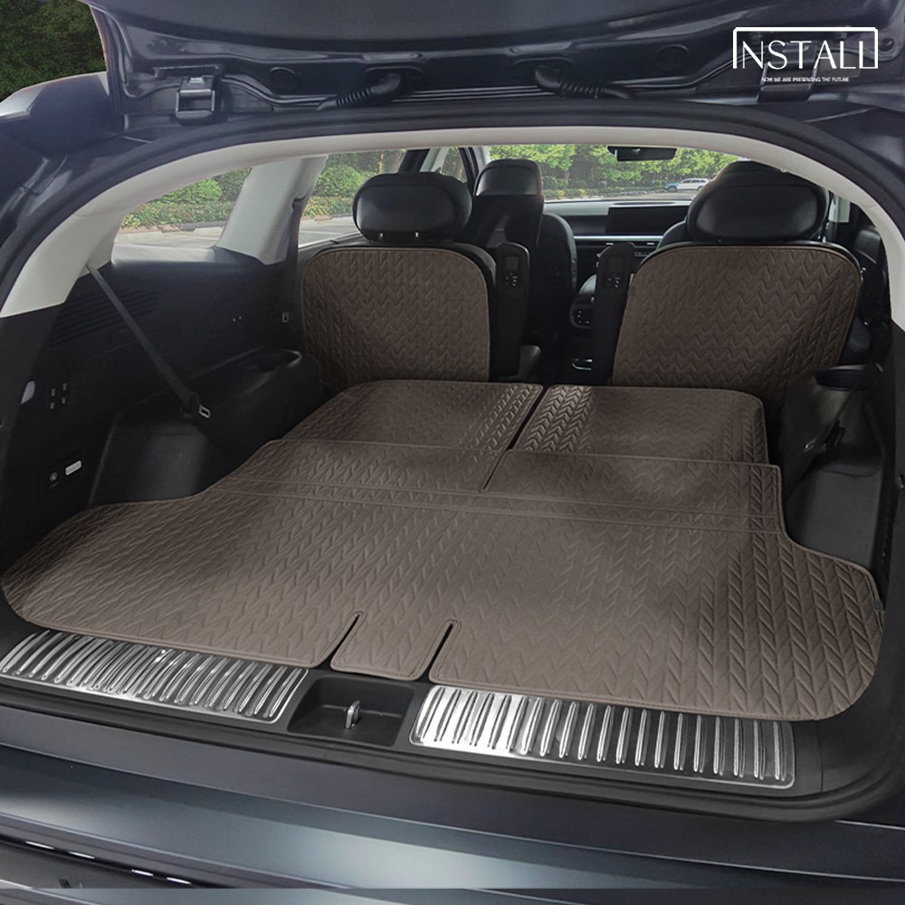 아이오닉9 (2025) 리노 가죽 트렁크매트, 토프, 6인승 79,000원