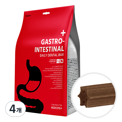 메디코펫 강아지 데일리 덴탈 바 가스트로인테스티널 껌 53,960원