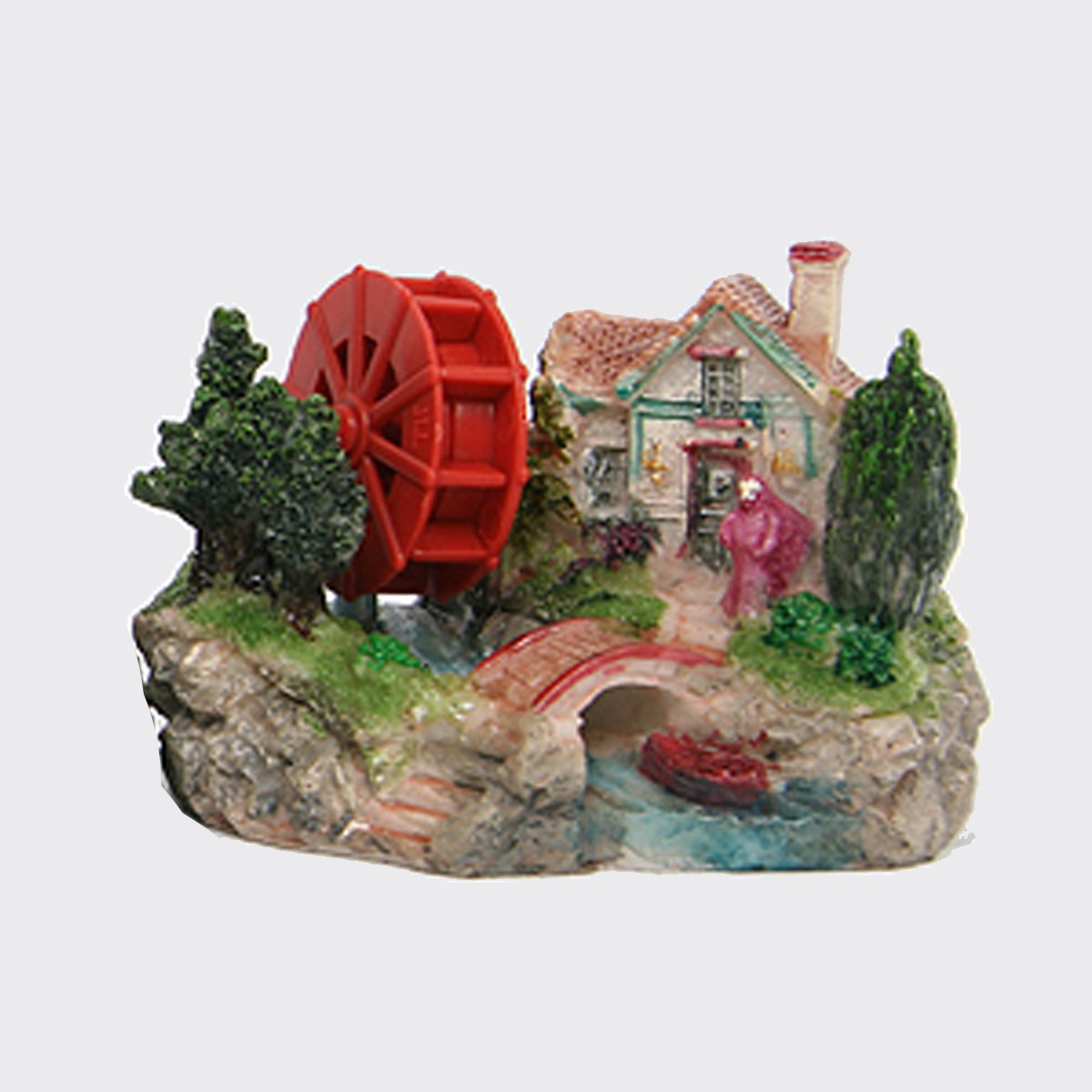 샘아쿠아 물레방아 장식 (JL786S 6) 미니 3,500원