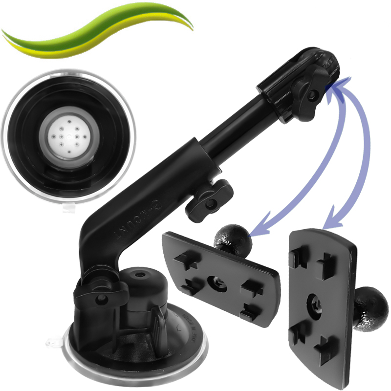 4구연결고리/유리흡착 네비게이션거치대 인터로드 리드아이 마이딘 씨앤씨링크 만도맵피 현대 폰터스 노바 에온웨이브 KT1000 7,900원