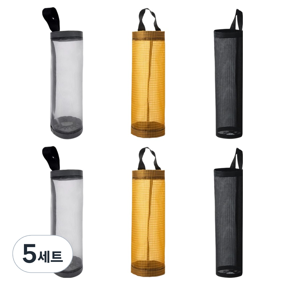 코히모 수납걸이 비닐봉지 정리용품 3종 x 2p 세트 5W0063, 5세트, 혼합색상 31,500원
