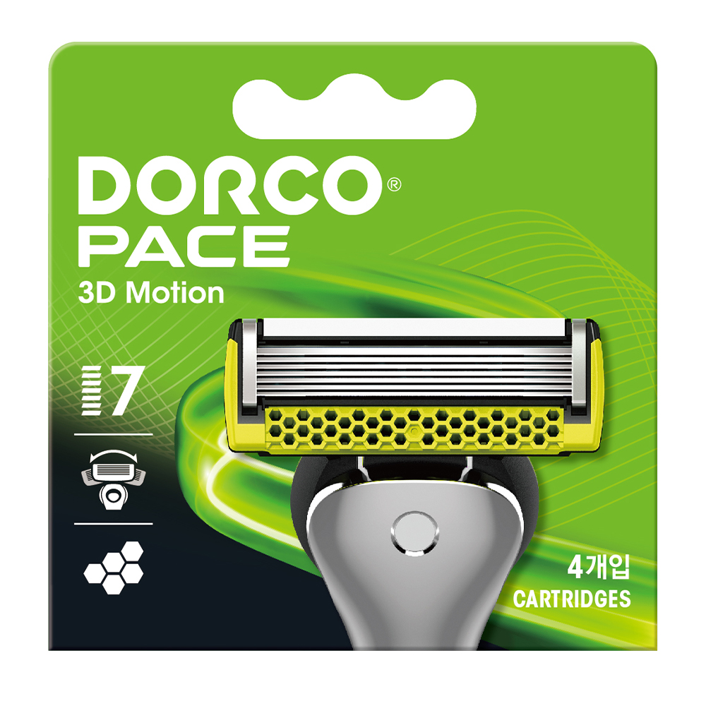 도루코 페이스 3D 모션 7중 면도날, 4개입, 1개 15,980원