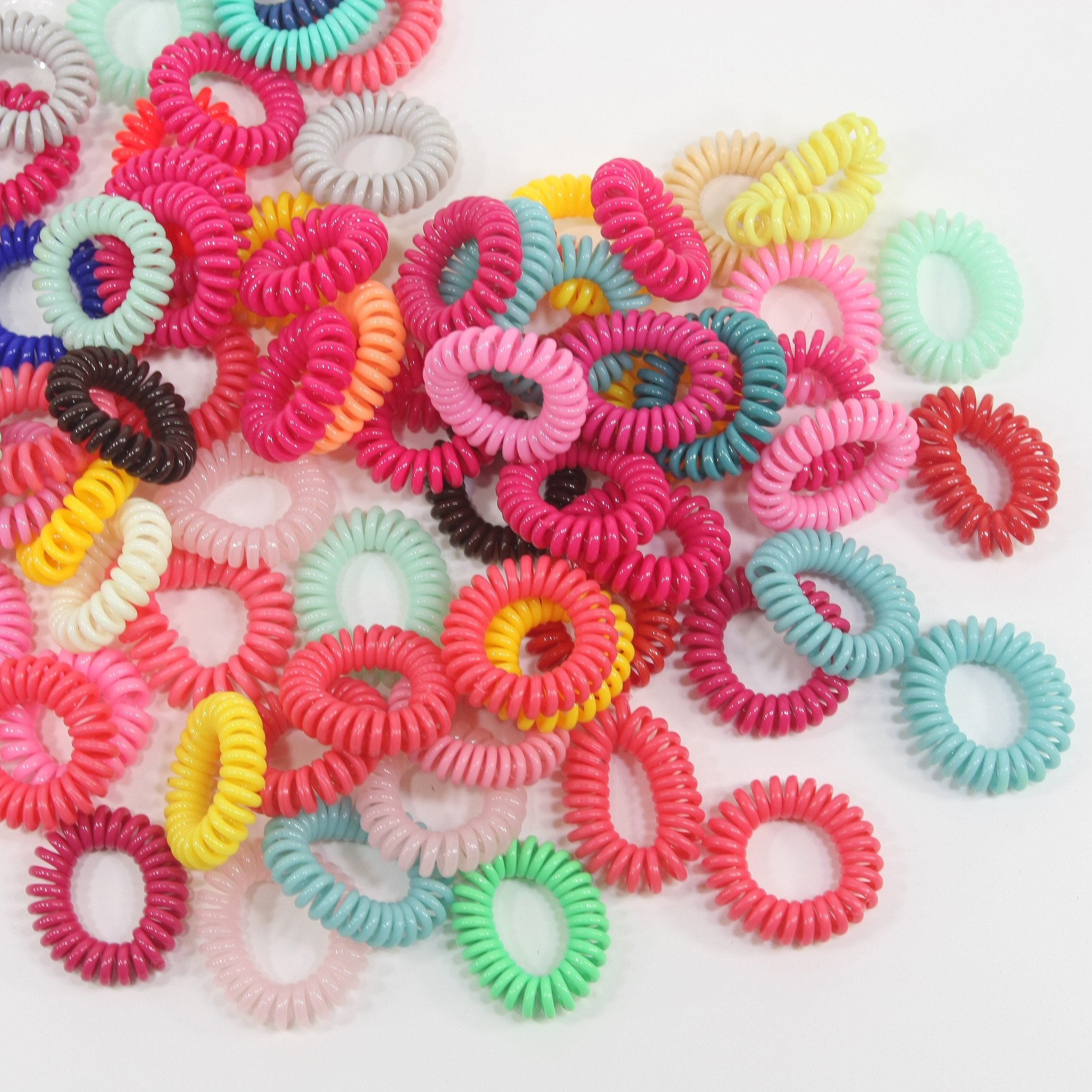 스프링 머리끈 롤리팝 소 100개 8,900원