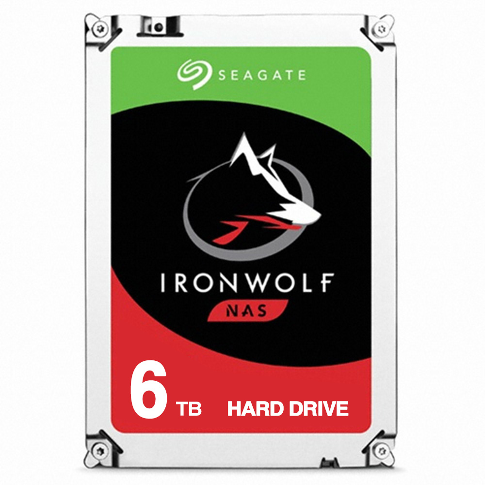 씨게이트 Seagate IronWolf 6TB (ST6000VN006) - NAS용 (구모델 ST6000VN001) 369,000원