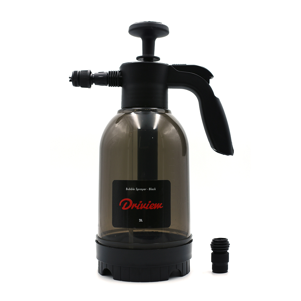 드라이뷰 버블 압축분무기 블랙 2L 거품 자동 프리워시 원예 방역 세차 청소 소독용 9,900원