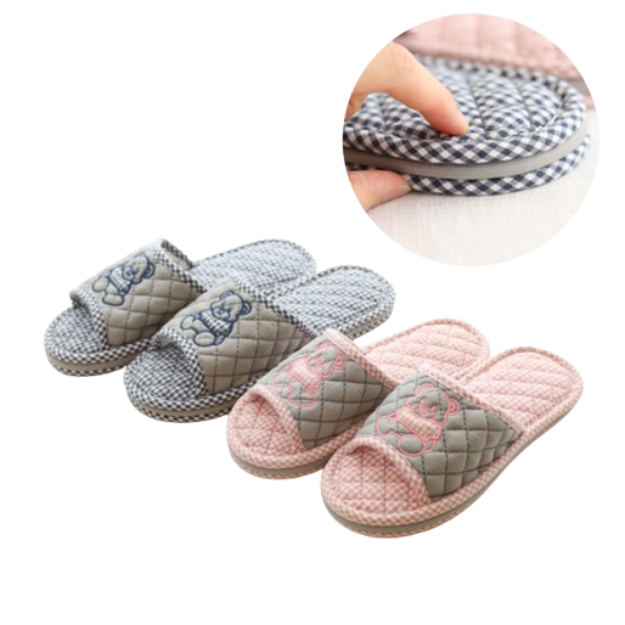 (남녀세트1+1) 미리샘 층간소음 3중쿠션패드 슬리퍼 거실 실내화 세트 23,980원