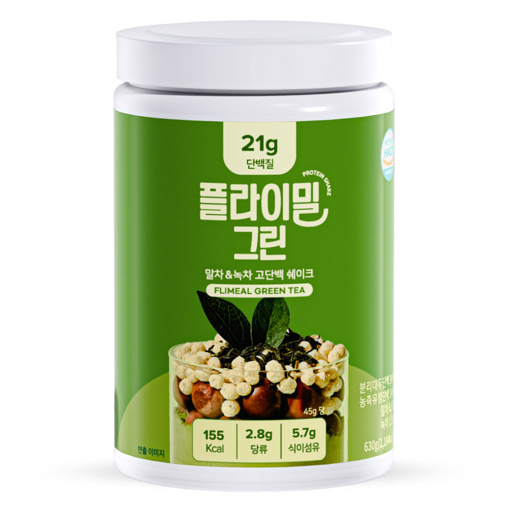 플라이밀 단백질 쉐이크 대용량 그린 녹차맛 29,900원
