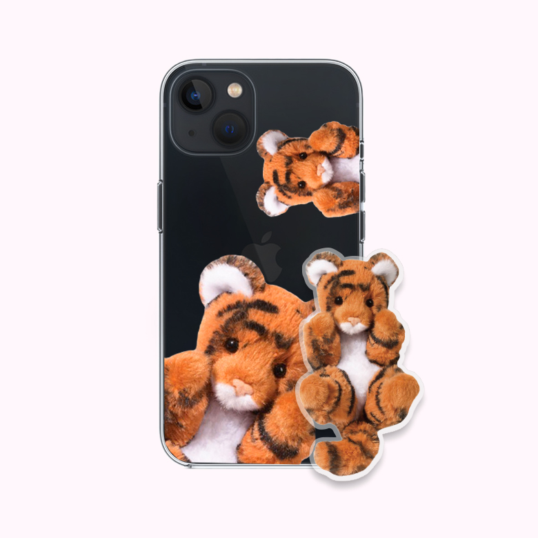 블링블링케이스 베이비 타이거 그립톡 세트 케이스 11,900원