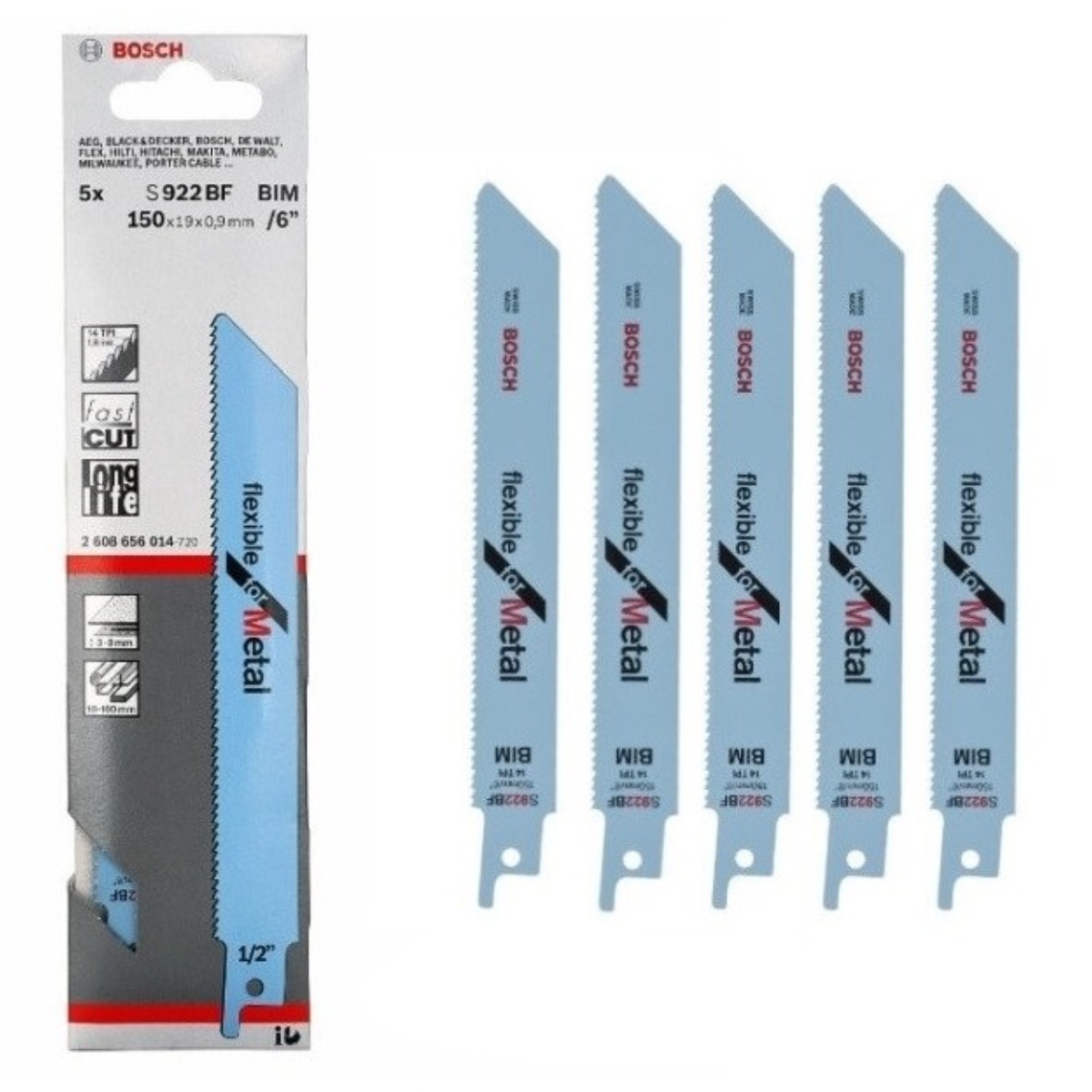 보쉬 철재용 컷쏘날 922B 5셋1판, 5세트 18,640원