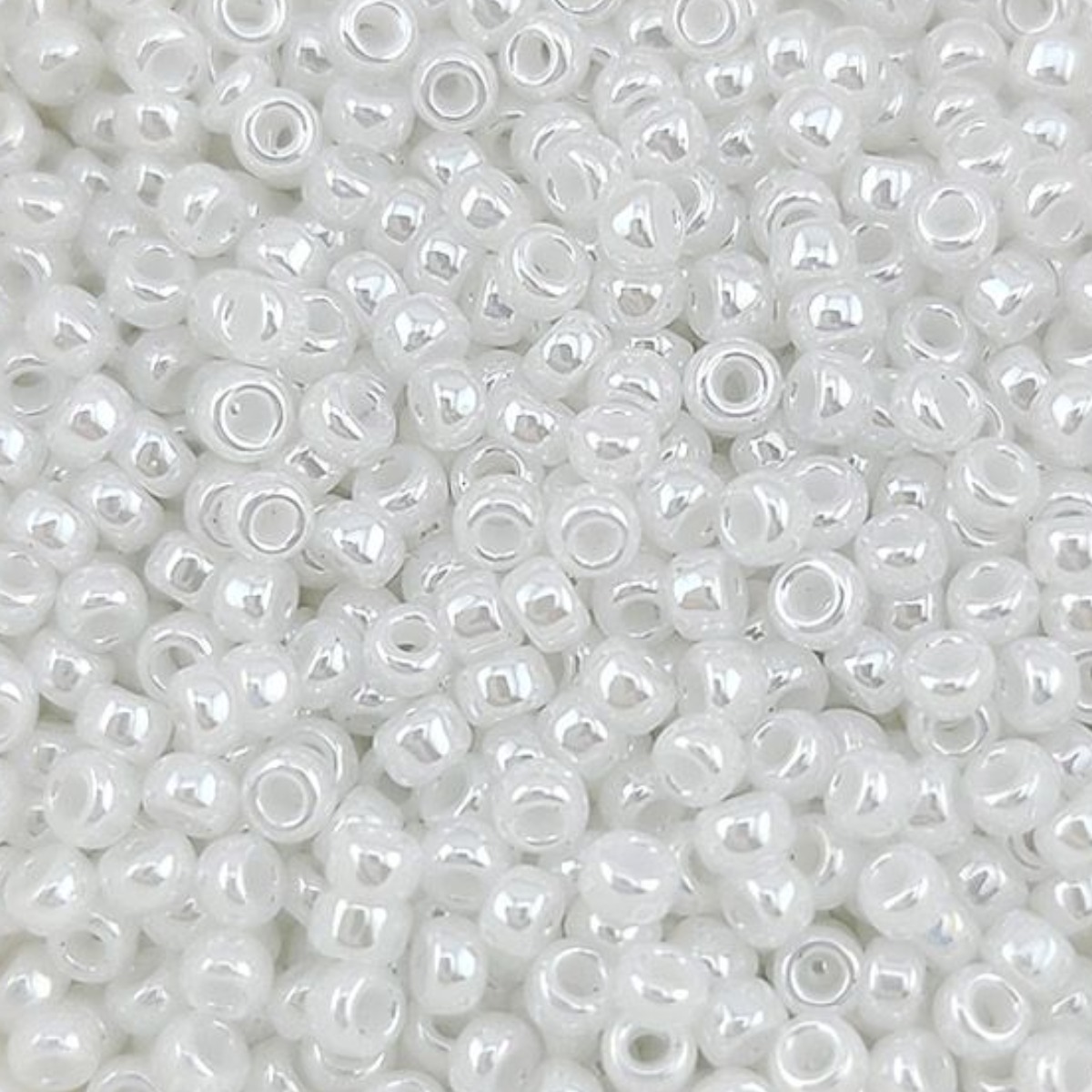 비즈톡 [B20-27]미유키비즈 시드비즈 2mm 화이트진주Pearl (420) ,10g 1,800원