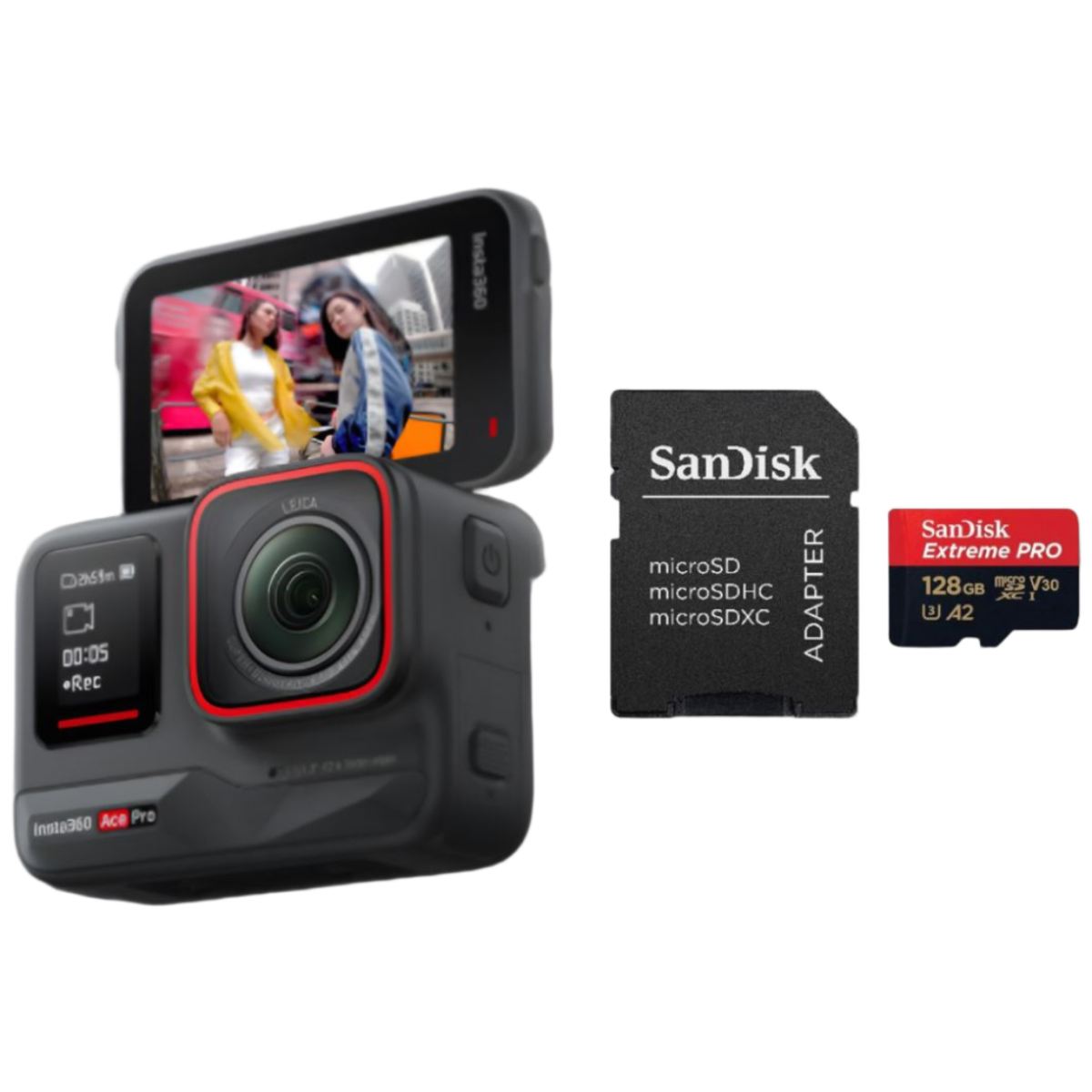 Insta360 AcePro+128GB 마이크로SD 인스타360 에이스프로 블랙 액션캠 메모리 SD카드킷 425,000원