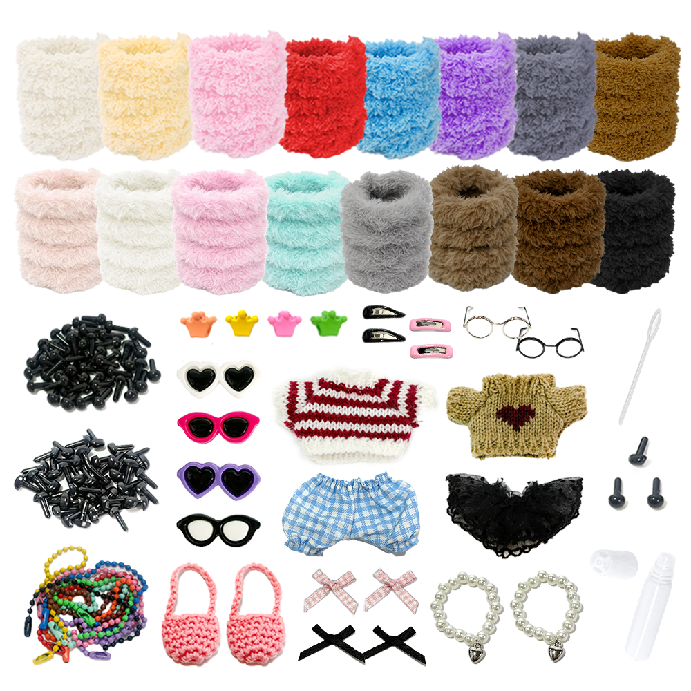 픽101 109종 모루인형 만들기 세트 모루 DIY키트 모루 재료 부자재 악세사리 철사인형, 1개, 혼합 25,300원