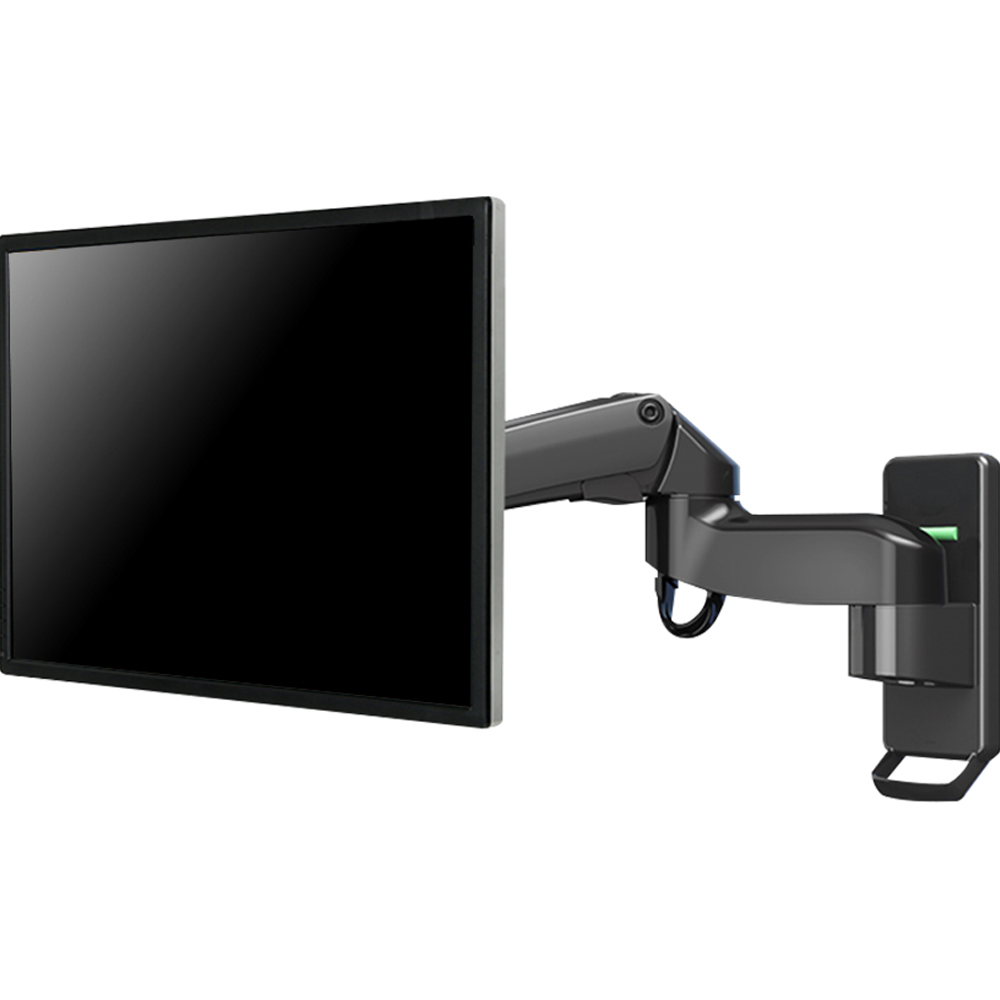 노스바유 벽걸이 싱글 모니터암 거치대 NB F150, 블랙, 1개 36,000원