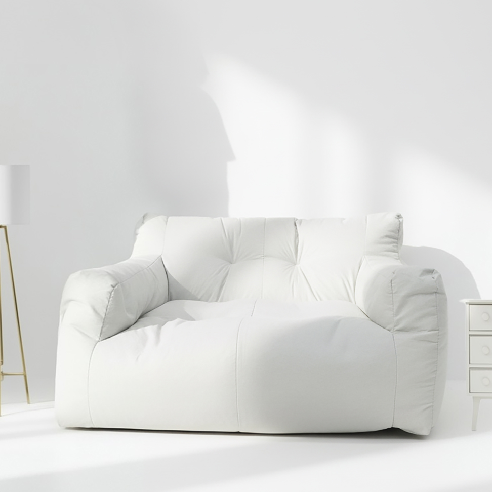 빈백 쇼파 좌식 소파 원룸 인테리어 2인용, 오트밀 베이지 103,900원