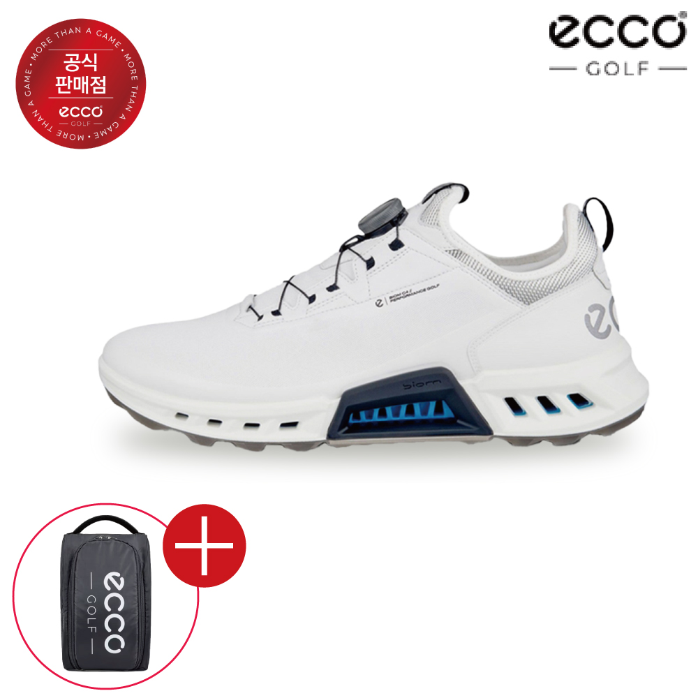 에코코리아 에코 바이옴 C4 보아 남성 골프화 130424-51227 화이트 블랙 374,000원