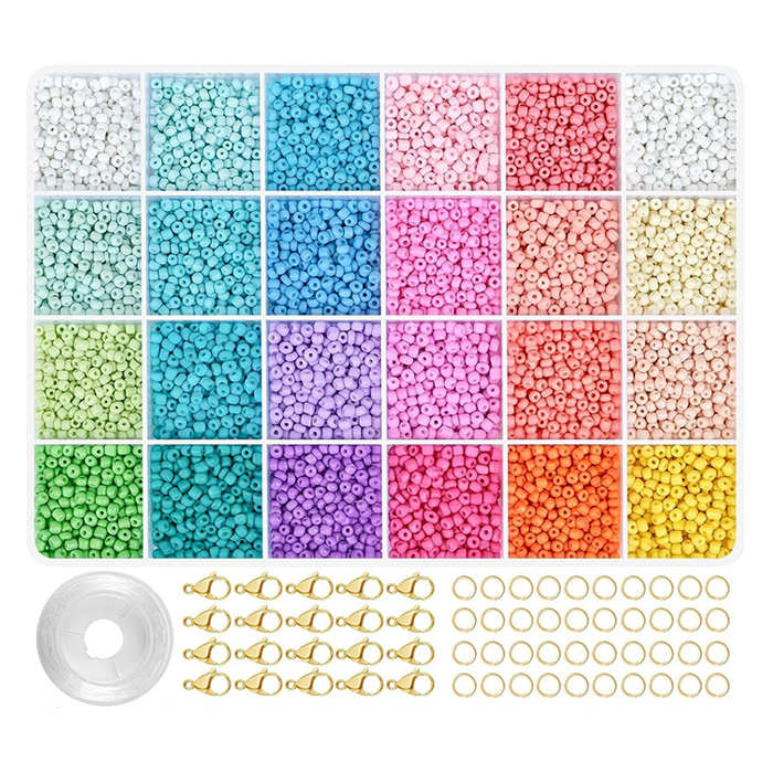 윰스 비즈 팔찌 반지 24색 DIY 세트 7,900원